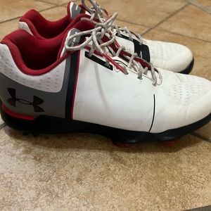 Youth Boys- Under Armour Golf Shoes-5y